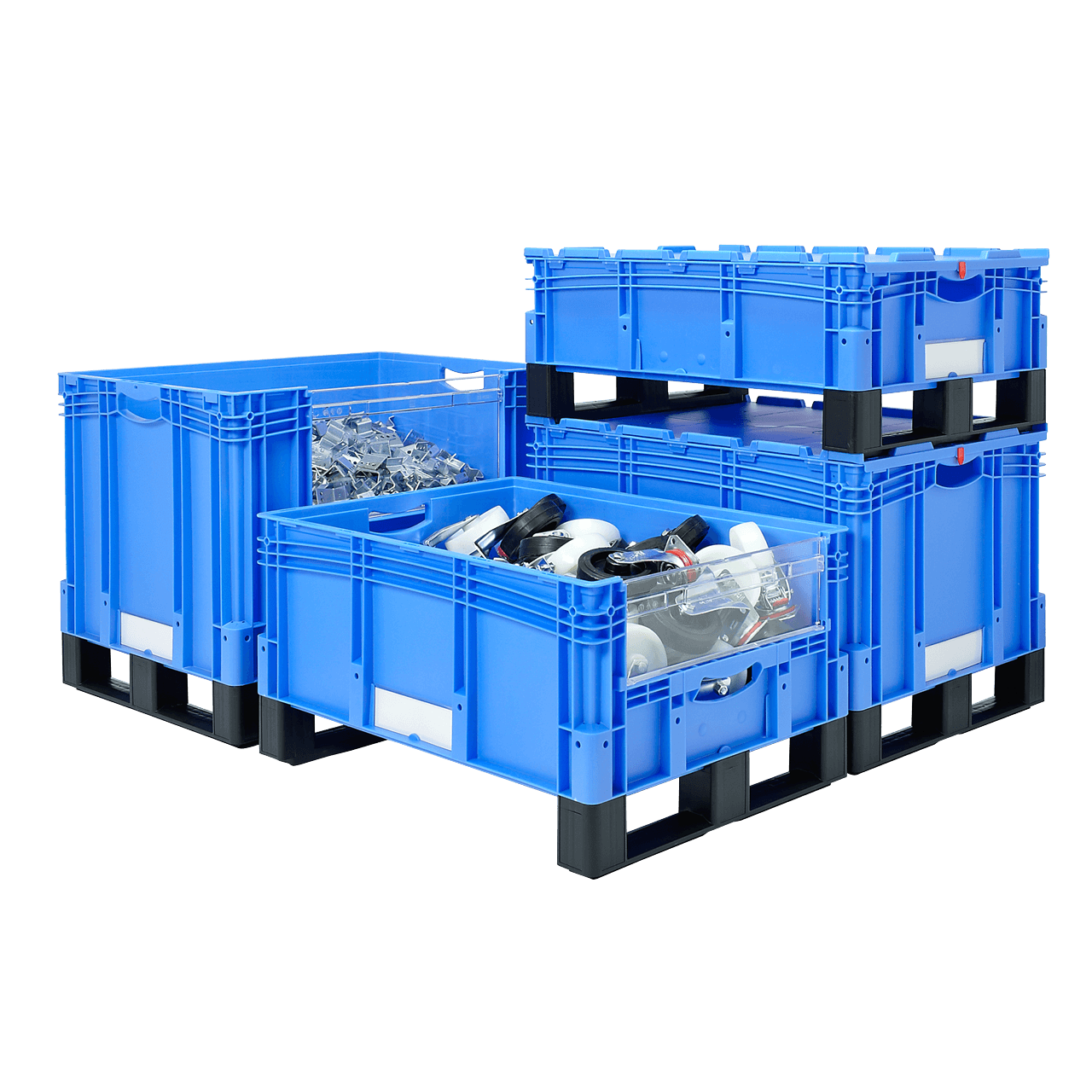 Plastcontainer BITO XL (format halvpall)