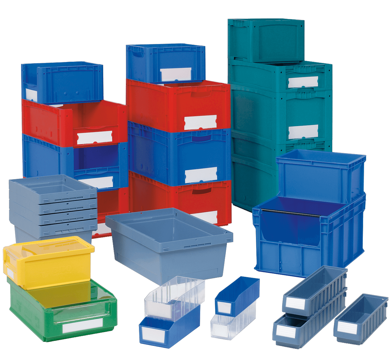 Ящик для склада с выдвижными лотками Plastic Drawer 90x110x160 2 лотка. Пластиковая упаковка. Производители пластиковых контейнеров