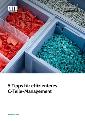 Checkliste: 5 Tipps für effizienteres C-Teile-Management