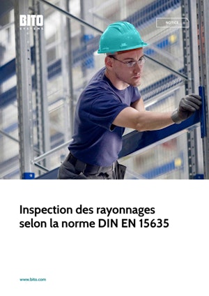 Notice: Inspection des rayonnages selon la norme DIN EN 15635