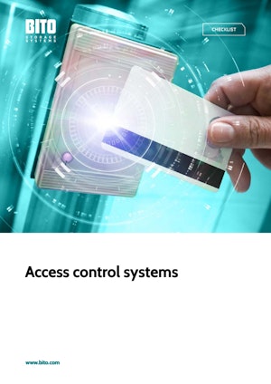 Checklist: Access control systems 