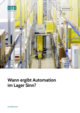 Whitepaper: Wann ergibt Automation im Lager Sinn?
