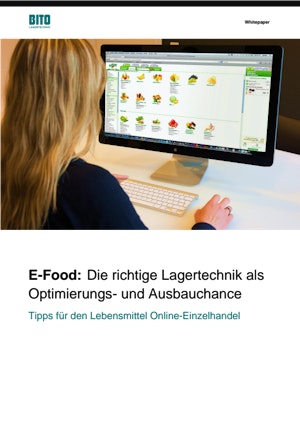 Whitepaper: E-Food: Die richtige Lagertechnik als Optimierungs- und Ausbauchance