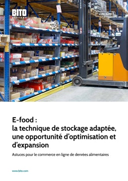Consultez le livre blanc sur le thème de l'« e-food » pour en savoir plus sur la logistique de l'importante industrie alimentaire.