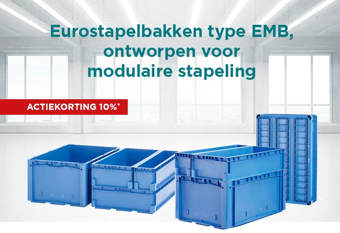 Euronorm stapelbakken type EMB 